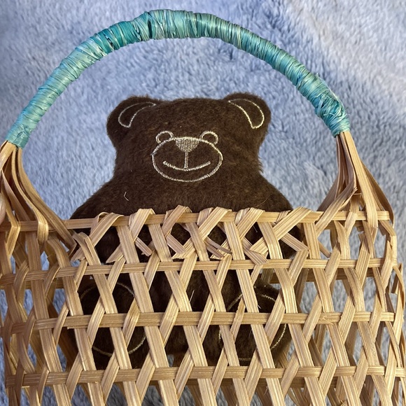 NWOT⭐️Small Trendy Straw Top Handle Bag 💼 - Picture 5 of 6